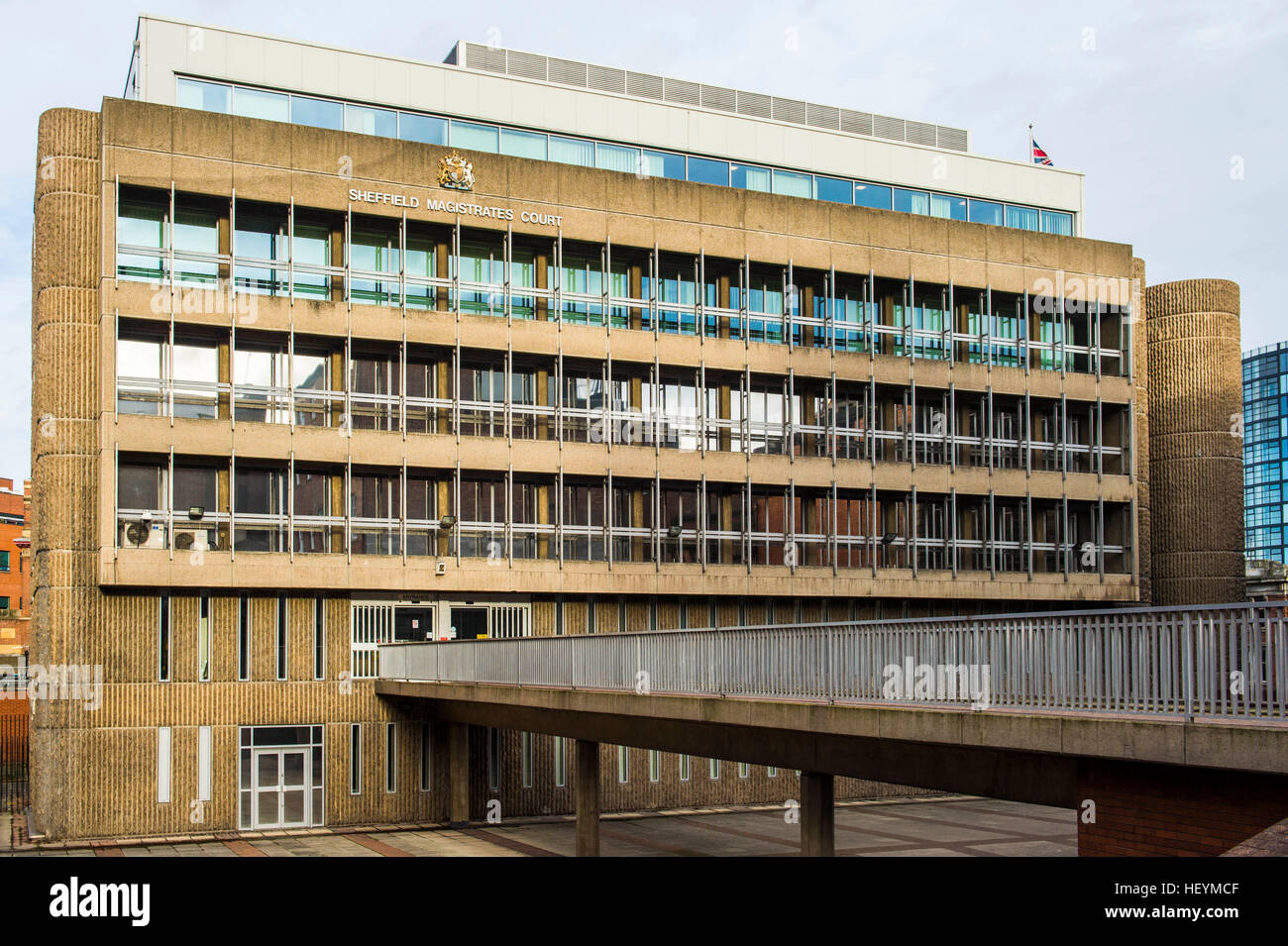 Sheffield Magistrates Court Stockfoto
