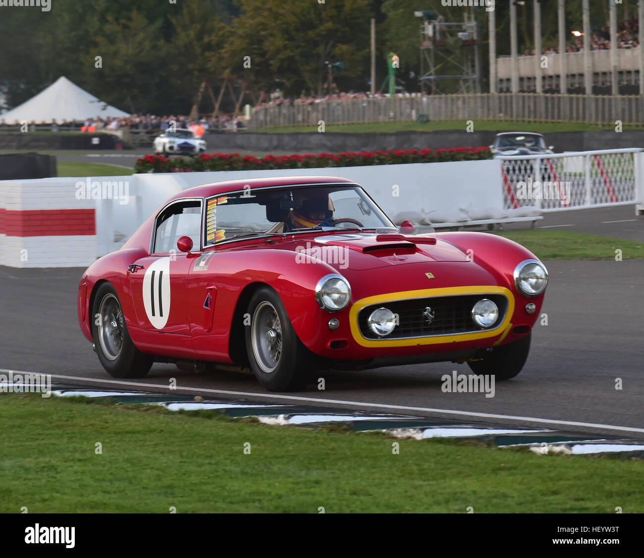 Clive Joy, Patrick Simon, Ferrari 250 GT SWB-C Kinrara Trophäe, Goodwood Revival 2016, 2016, Oldtimer, Goodwood, Goodwood Revival, Goodwood Reviva Stockfoto