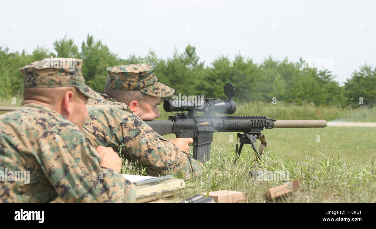 Mk11 sniper rifle -Fotos und -Bildmaterial in hoher Auflösung – Alamy