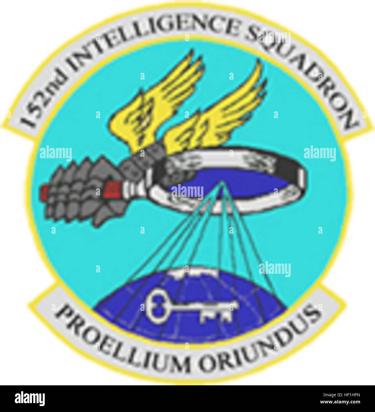 152. Intelligenz Sqn Nevada ANG-patch Stockfoto