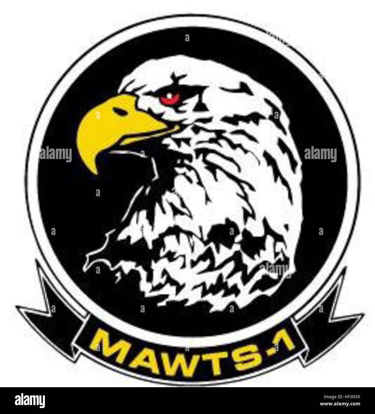 Die Marine Aviation Weapons and Tactics Squadron 1 (MAWTS-1) bietet Luftfahrtschulungen und Taktikentwicklungen für Marine Corps-Luftfahrzeugeinheiten an, um die Kampfbereitschaft und Einsatzfähigkeit zu verbessern. Stockfoto