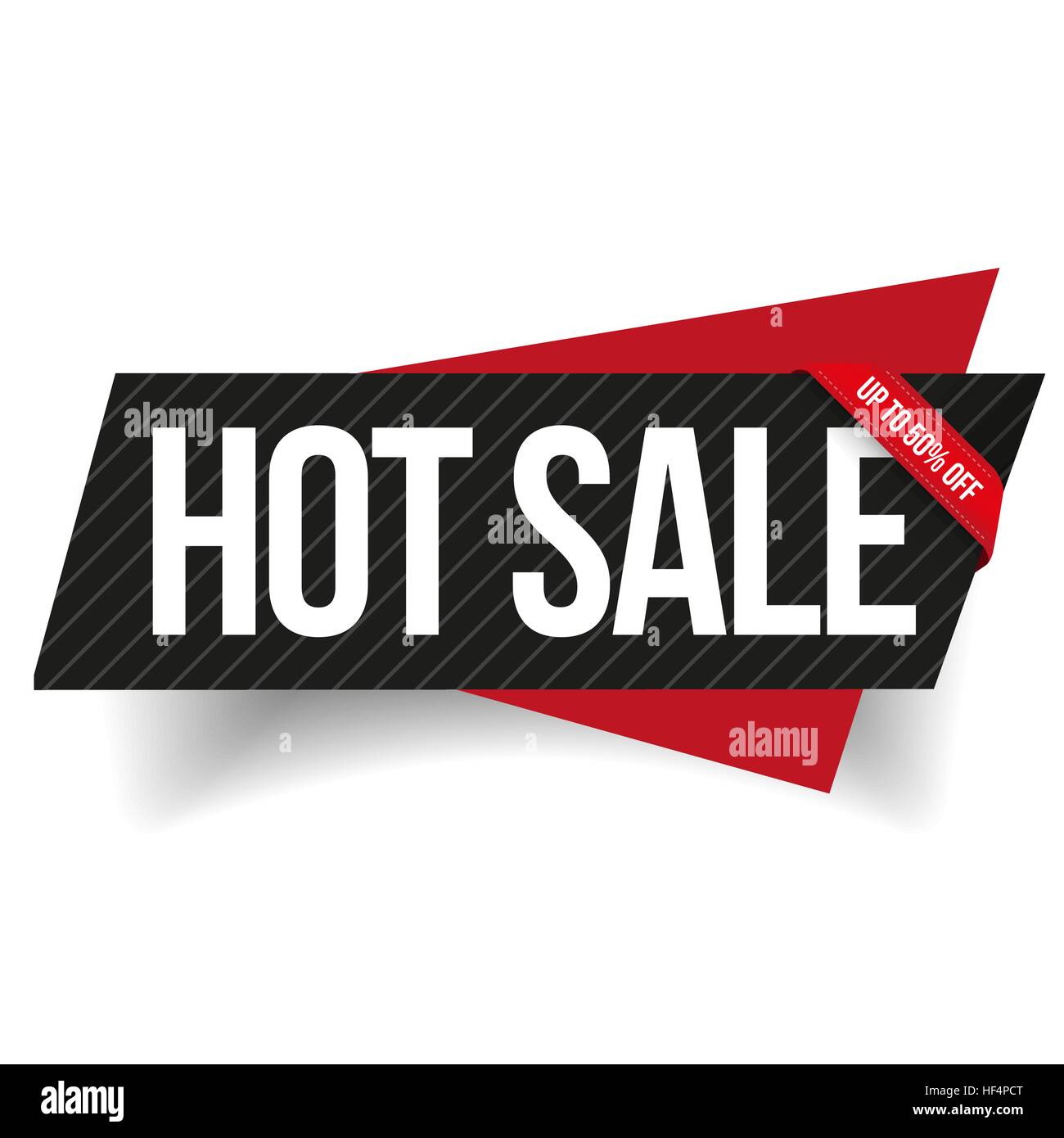Hot Sale Banner Band Vektor Stock Vektor