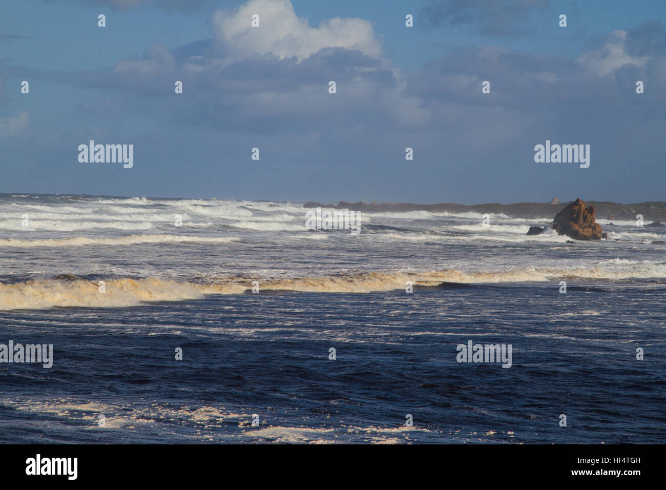 Rand der Welt, Tasmanien, Australien Stockfoto