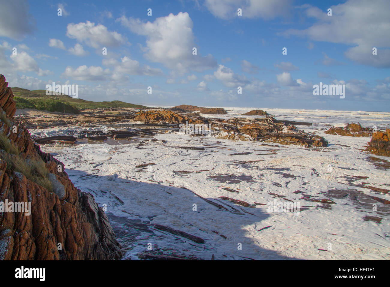 Rand der Welt, Tasmanien, Australien Stockfoto