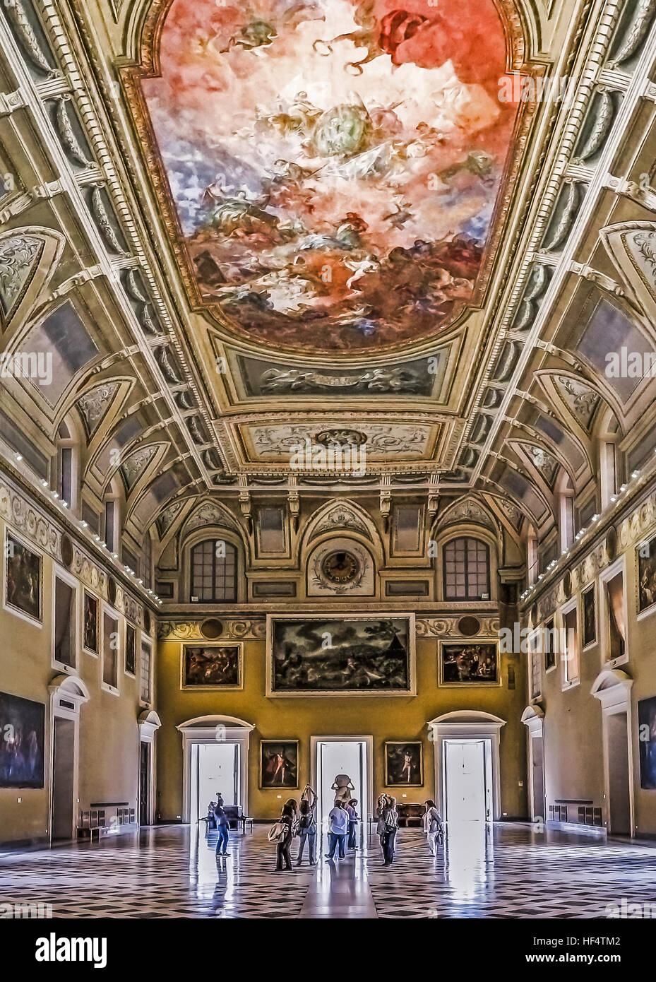 Meridian Hall Nationales Archäologisches Museum, Neapel, Italien Stockfoto