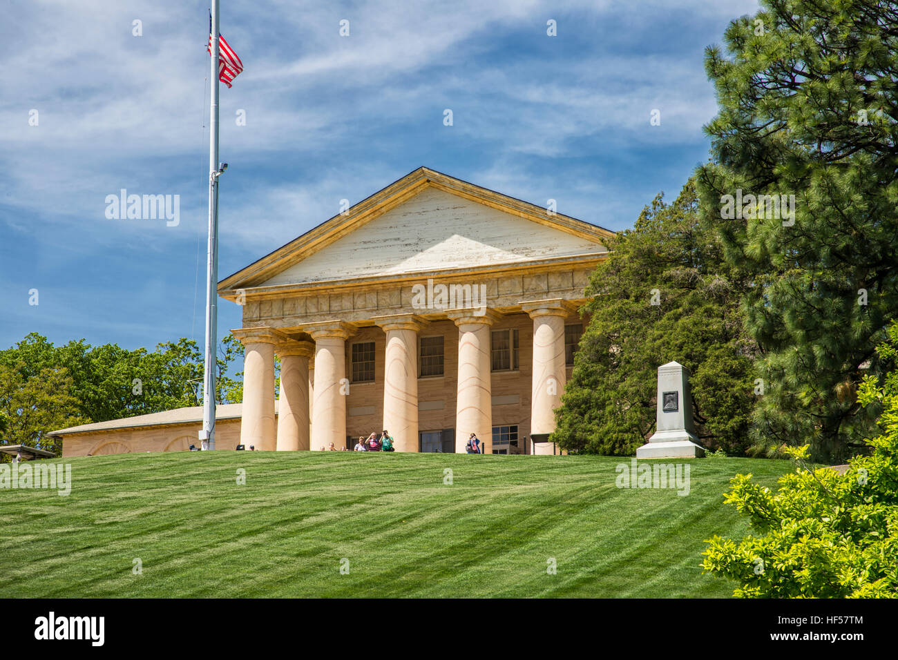 Arlington house, the robert e. Robert E Lee Mansion . Arlington House Custis Lee Mansion Und Ehemalige Heimat Der Robert E Lee Auf Dem Gelande Arlington Staatsangehorig Kirchhof Stockfotografie Alamy