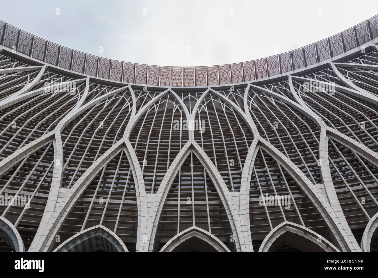 Ein Blick auf das Finanzministerium in Putrajaya, Malaysia Stockfoto