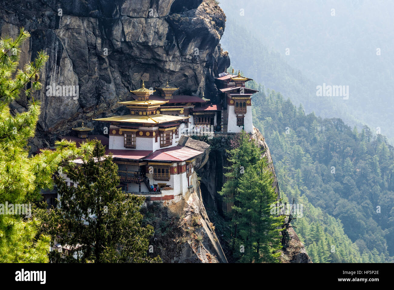 Taktshang Kloster, Bhutan Stockfoto