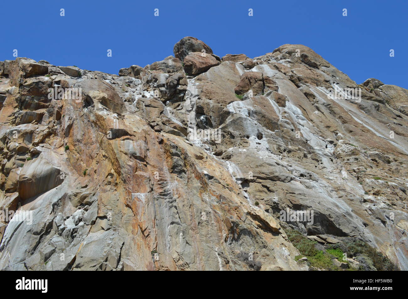 Fassade der Morro Rock Stockfoto