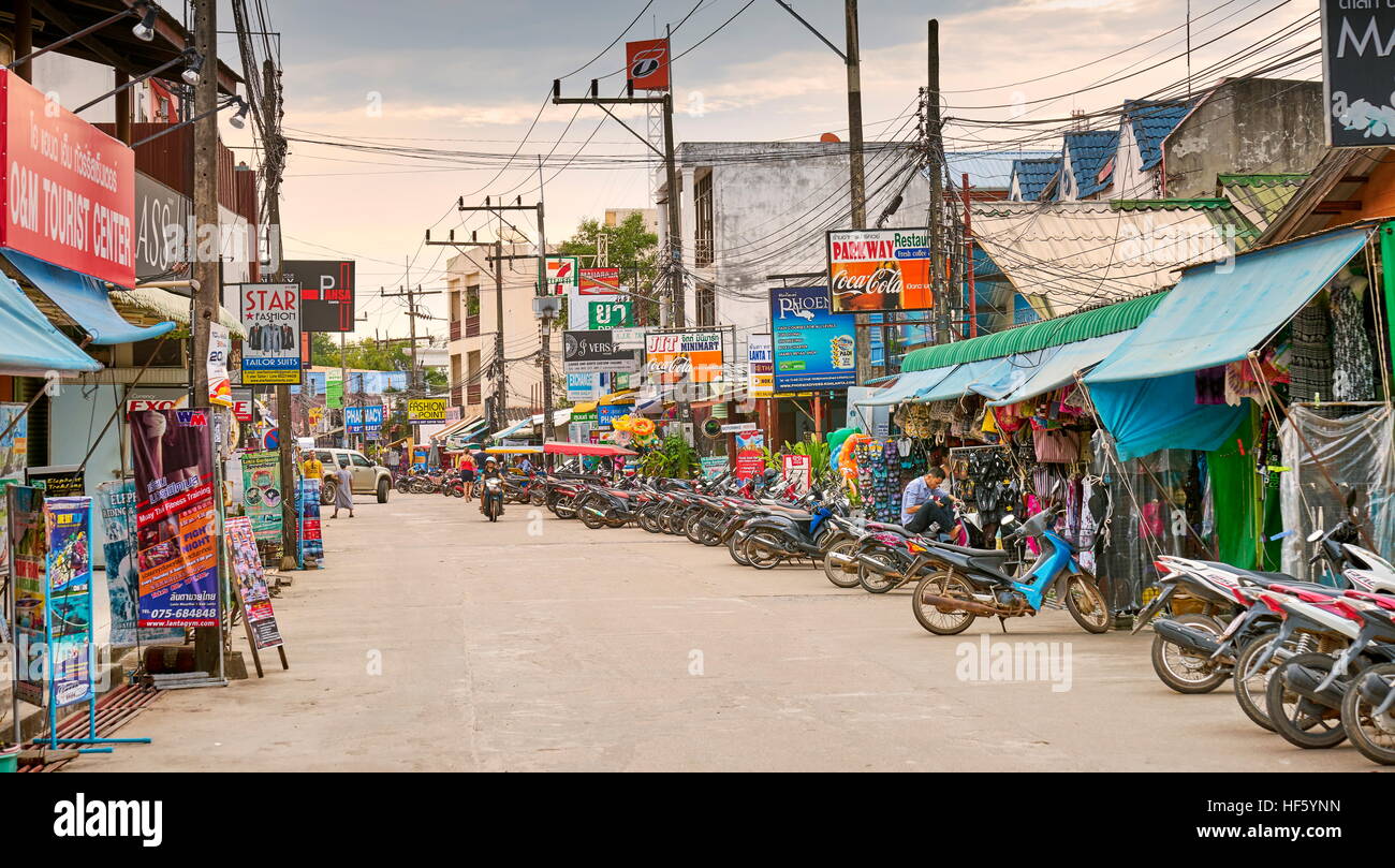 Saladan Village, Ko Lanta Island, Thailand Stockfoto