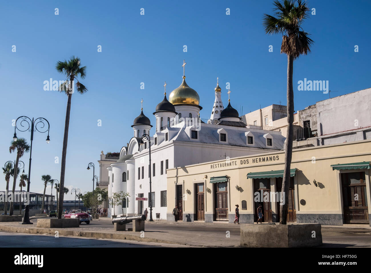 Orthodoxe Kathedrale unserer Dame von Kazan, La Havanna, Kuba. Stockfoto