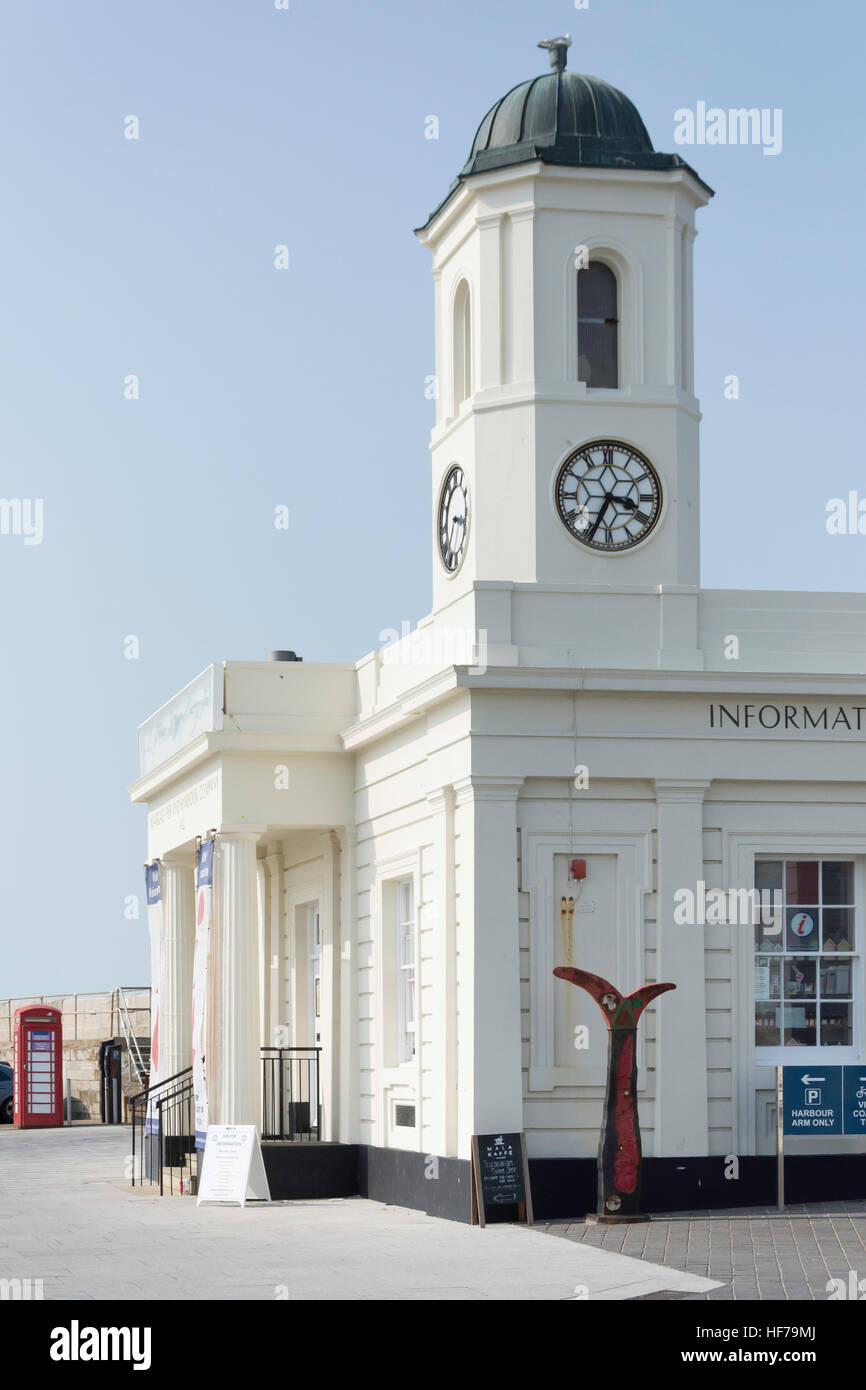 Die Thanet Visitor Information Centre, das Droit Haus, Pier, Margate, Kent, England, Vereinigtes Königreich Stockfoto