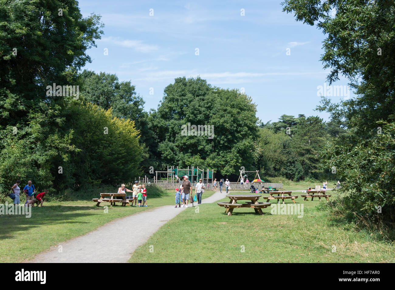 Manor Park Country Park, West Malling, Kent, England, Vereinigtes Königreich Stockfoto