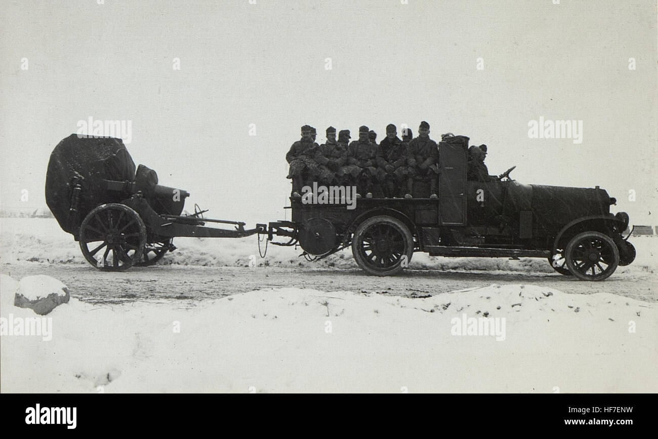 Suchscheinwerfer 150 cm, 2. Armee, Erster Weltkrieg, Europeana Sammlungen 1914-1918 Stockfoto