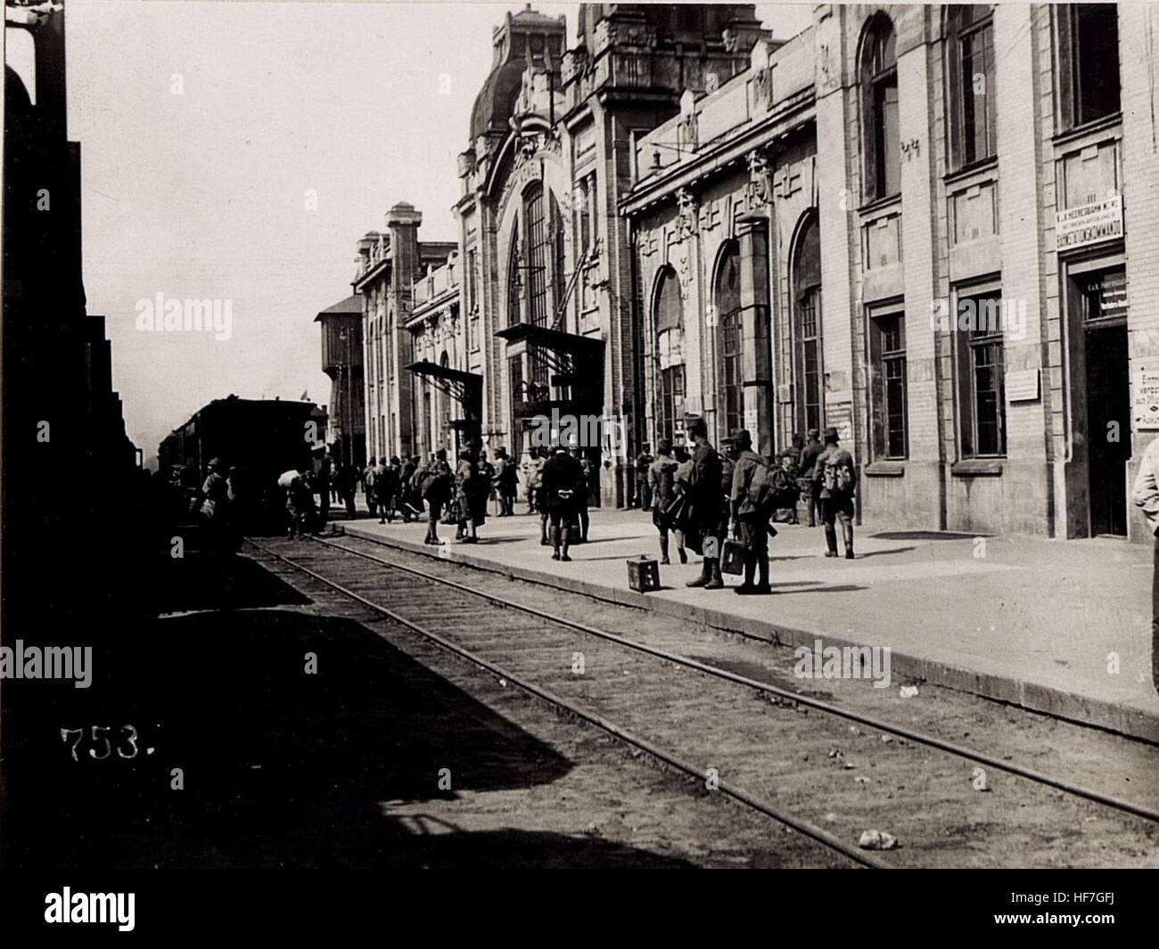 Bahnstation Kowel 15709793) Stockfoto