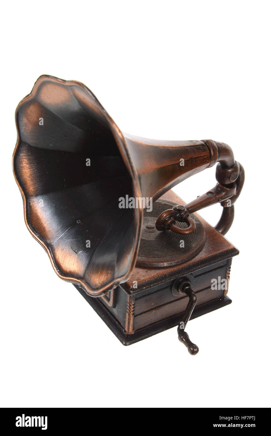 Grammophon Stockfoto