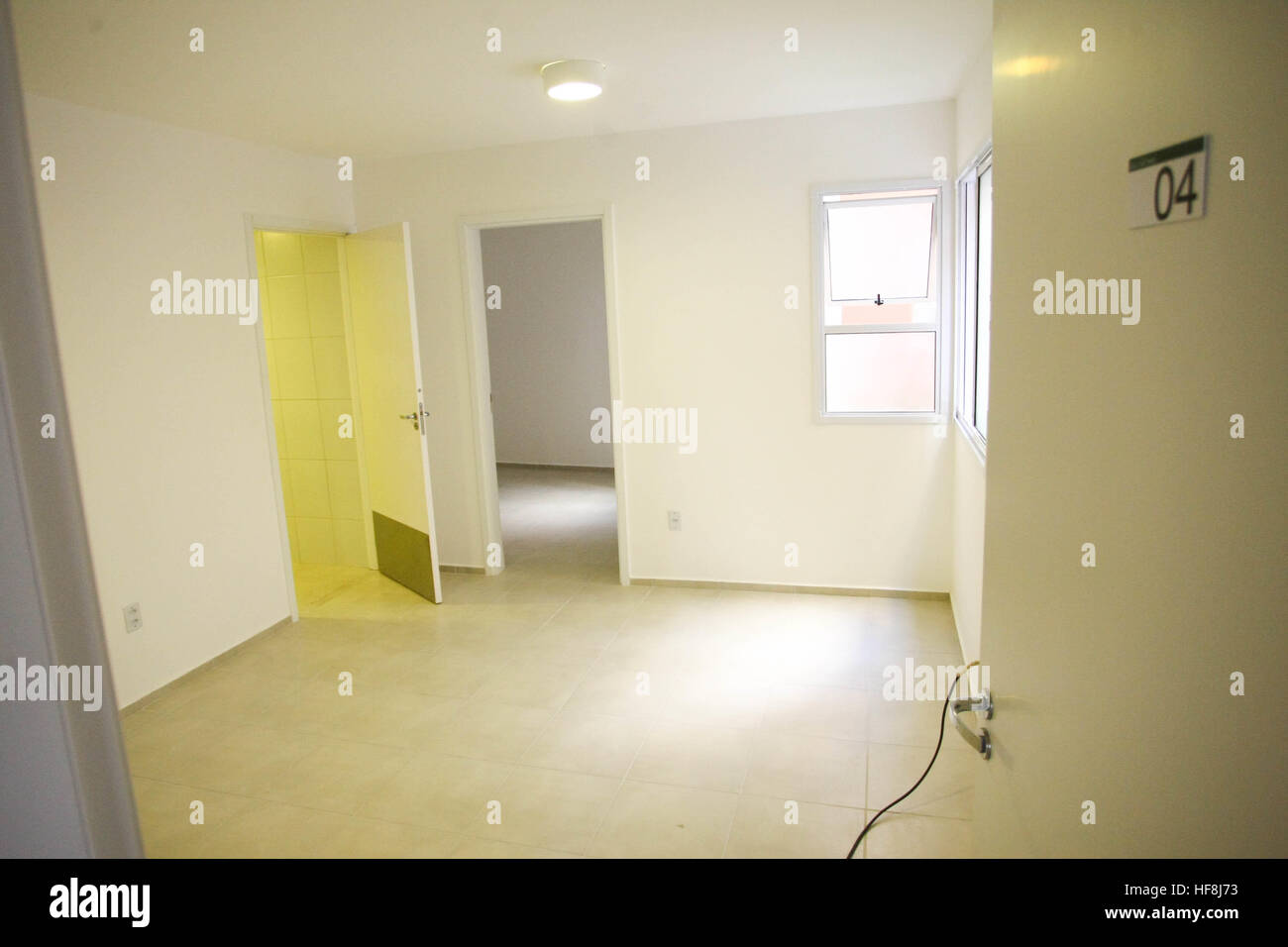 SÃO PAULO, SP - 29.12.2016: ENTREGA DE APARTAMENTOS DA PRIMEIRA PPP - anlässlich Gouverneur Geraldo Alckmin in den Morgenstunden des Donnerstag (29), Rua São Caetano im Zentrum von São Paulo, 126 Wohnungen der ersten Public-Private Partnership (PPP) im Land Gehäuse für einkommensschwache Familien. Sie nahmen an der Veranstaltung Bürgermeister Fernando Haddad und dem Bürgermeister John Doria. (Foto: Aloisio Mauricio/Fotoarena) Stockfoto
