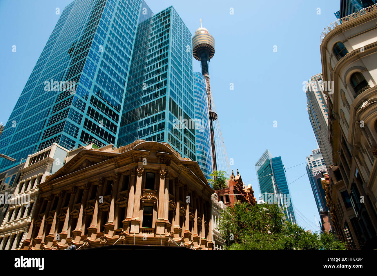 Gebäude der Stadt - Sydney - Australien Stockfoto