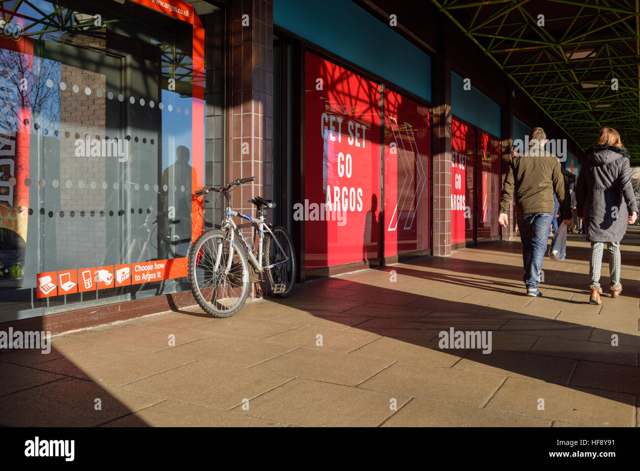 Nottinghamshire Marktstadt von Mansfield, UK. Stockfoto