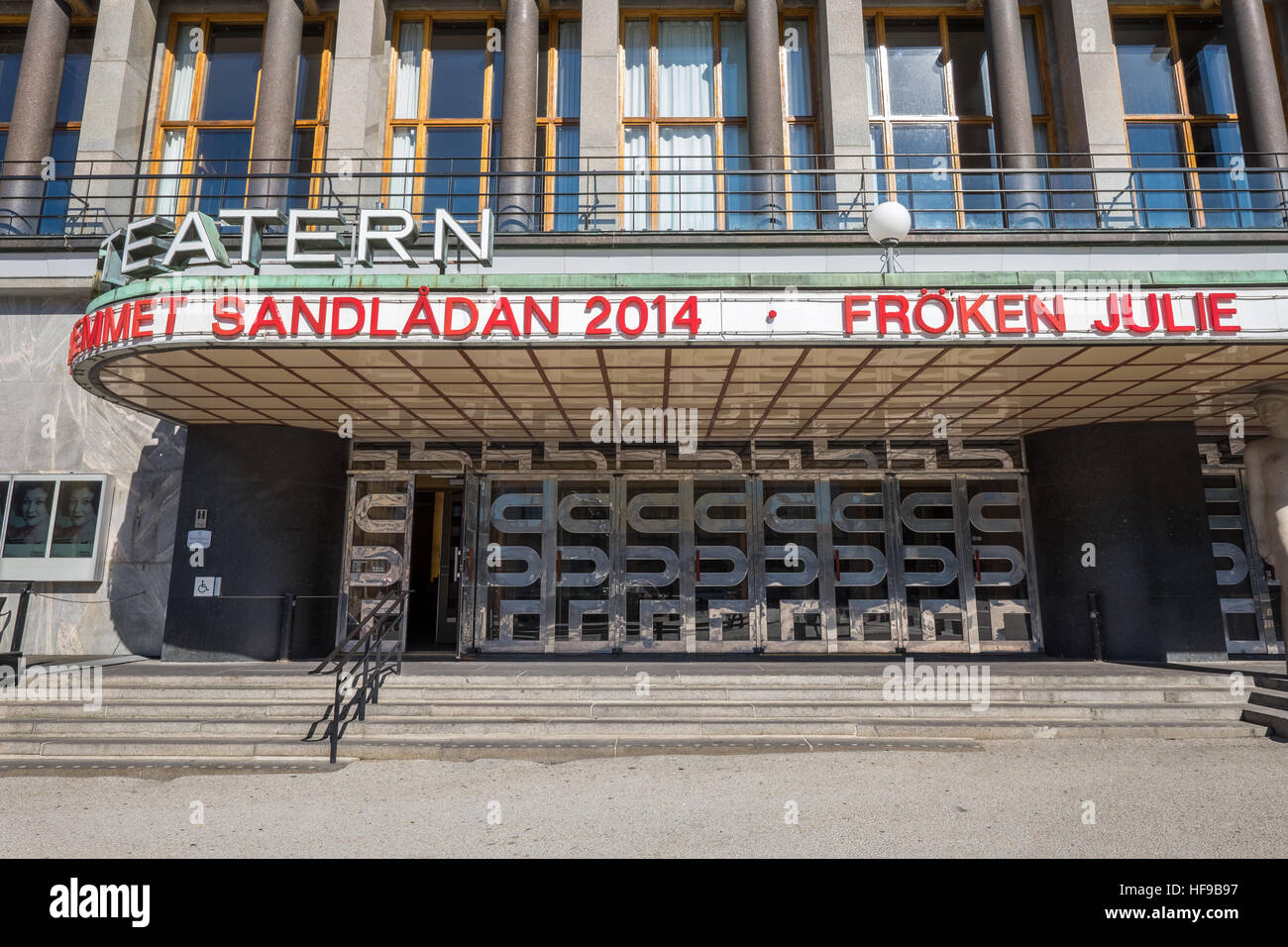 Göteborg-Stadt-Theater am Gotaplatsen in Göteborg, Schweden Stockfoto