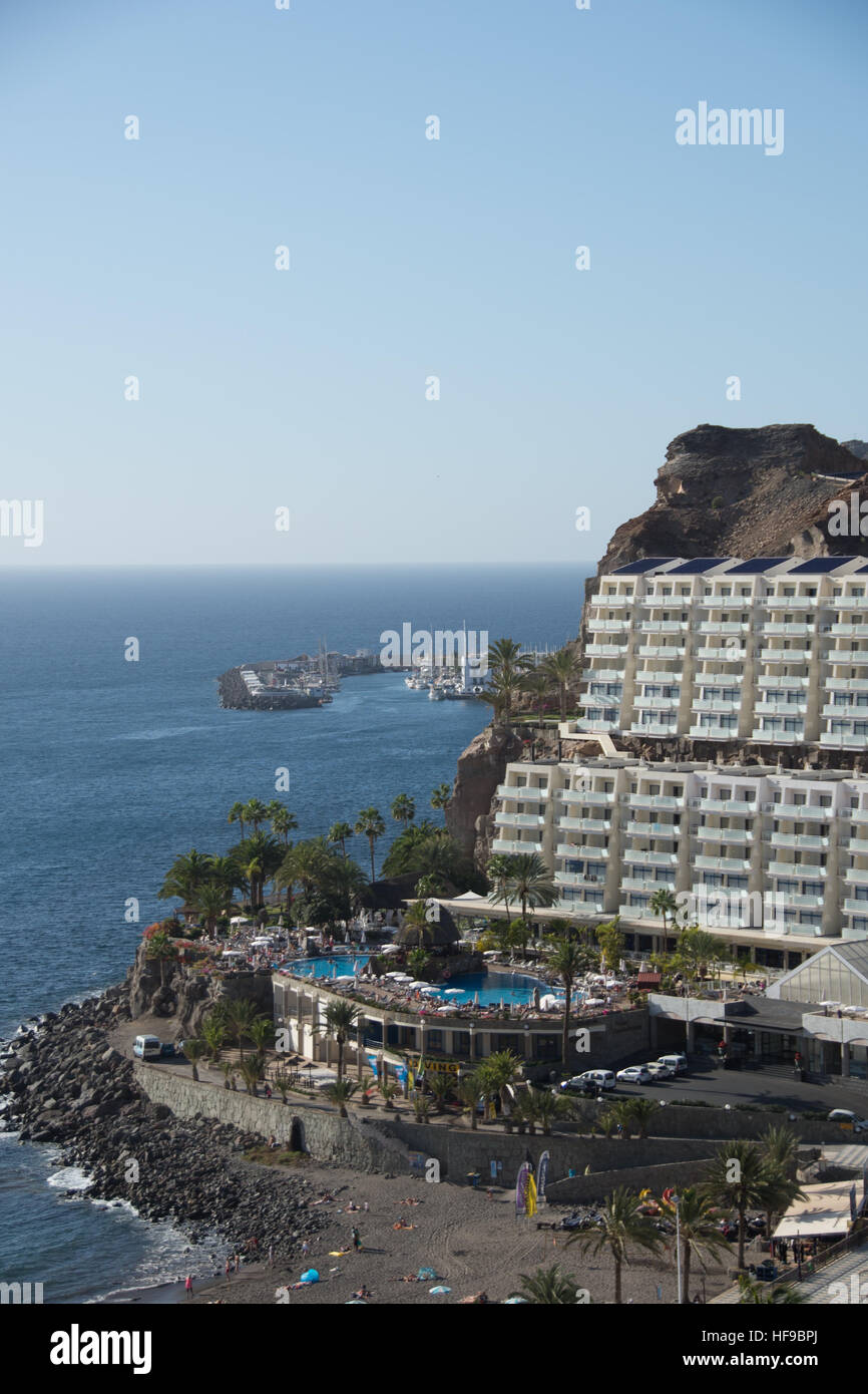 Princess Hotel und Apartments im Tauro, Gran Canaria, Spanien Stockfoto