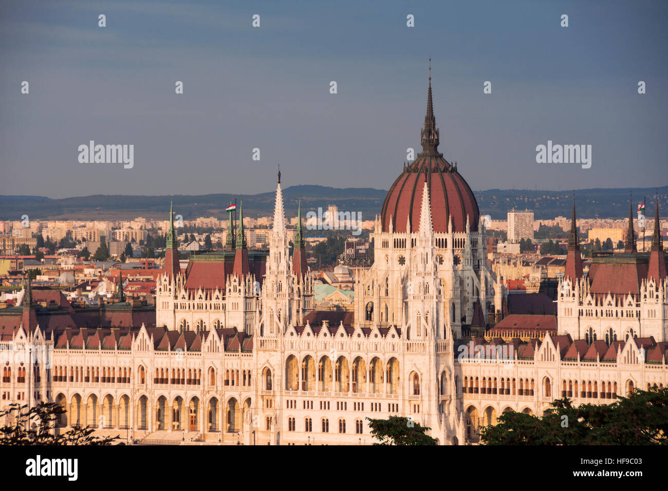 Ungarischen Parlamentsgebäude Stockfoto