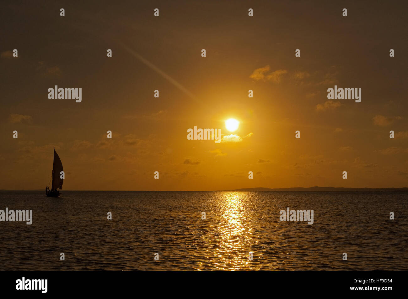 Sunset Cruise Stockfoto
