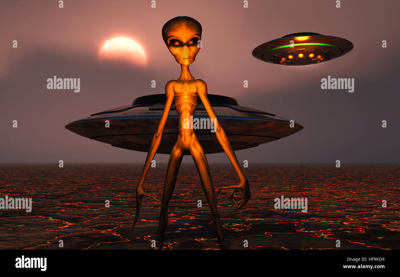3d alien aliens scifi -Fotos und -Bildmaterial in hoher Auflösung – Alamy