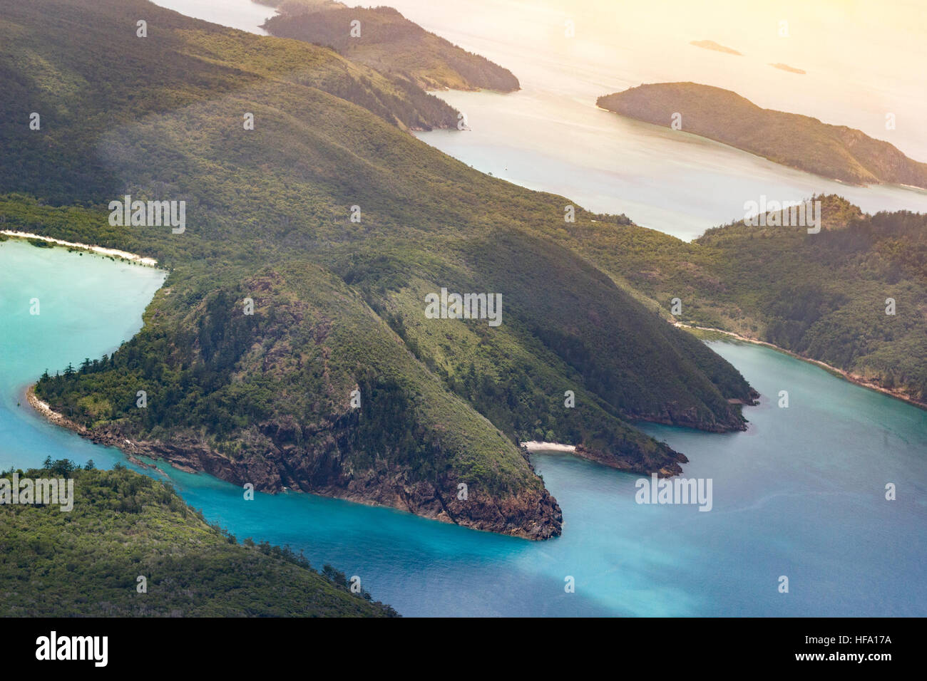 Whitsunday Islands, Whitehaven Beach, Queensland, Australien Stockfoto