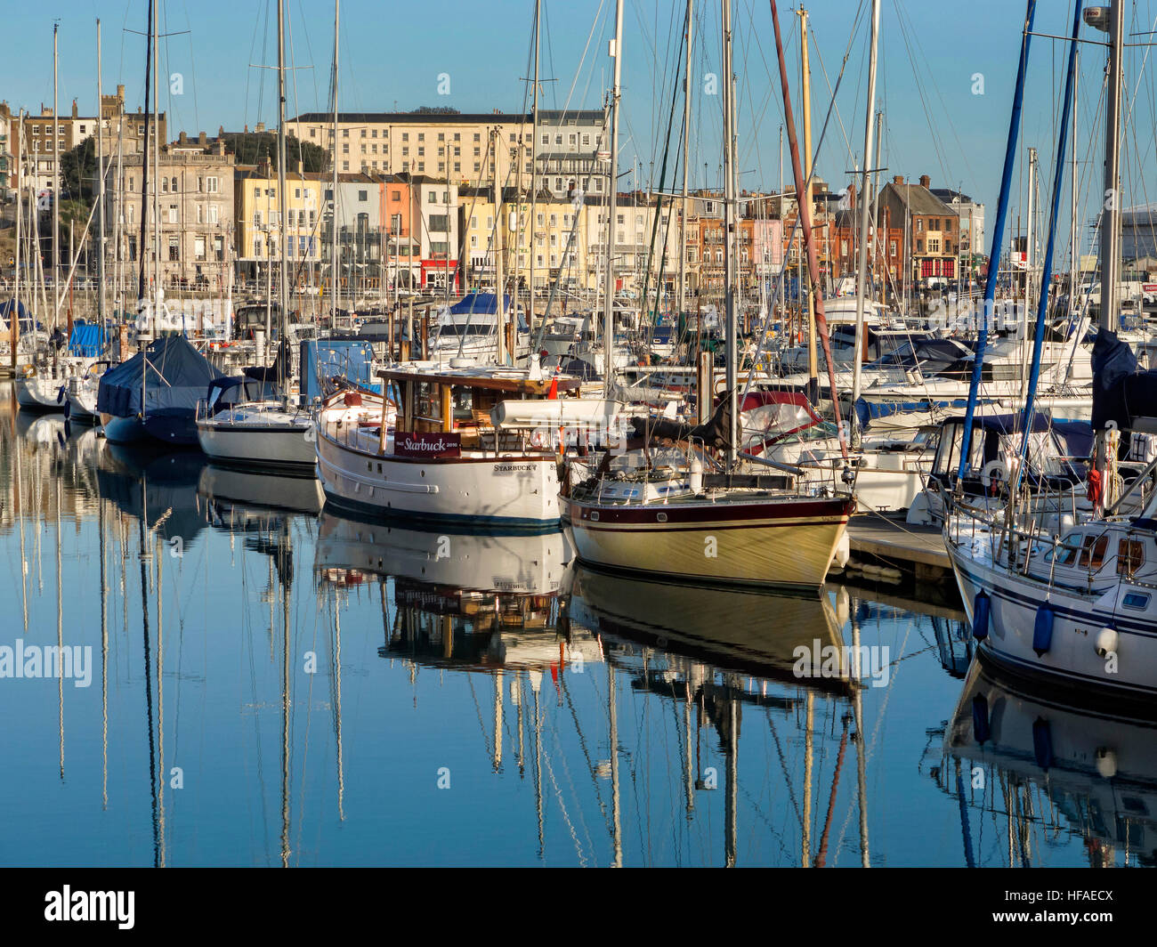 Ramsgate Hafen Kent UK Stockfoto