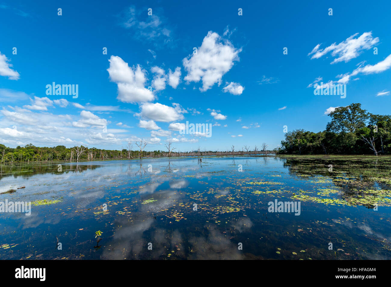 Großen See Baray in Angkor Stockfoto