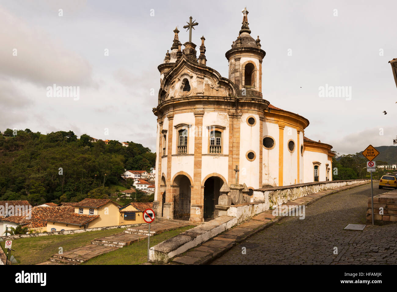 Ouro Preto, Brasilien Stockfoto