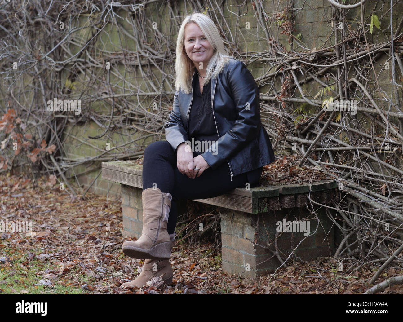 Gill Prinz, ein Fotograf und Bewohner von Milton Keynes, der 25 Jahre in der Stadt gelebt hat und produziert eine Fotografie Kunst anlässlich der bevorstehenden 50. Jubiläum der Stadt - mit dem Titel Unexpected: MK - mit Landschaften aus rund um die Stadt buchen. Stockfoto