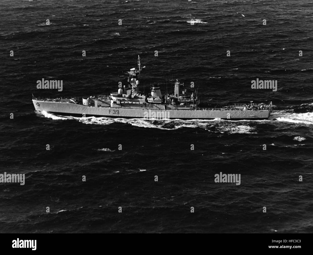 HMS Naiad (F39) Betrieb mit der Standing Naval Force Atlantic im ...