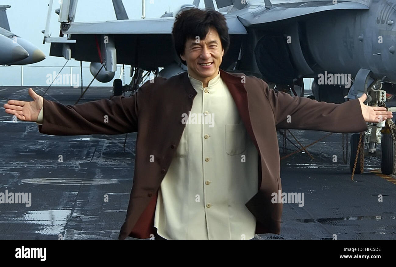Jackie Chan 2002 Stockfoto