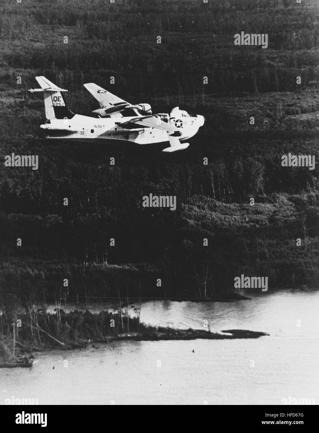 SP-5 b Marlin von VP-40 über der Küste von Vietnam im Juni 1965 Stockfoto