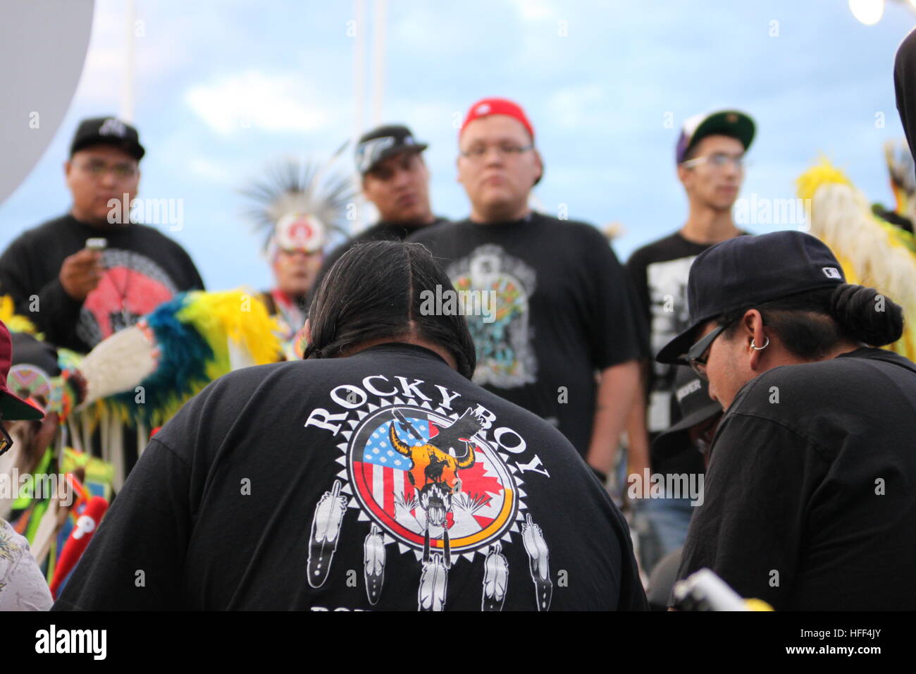 Native American Dance Festival. -20/08/2011 - USA / Minnesota / Minneapolis - Shakopee Mdewakanton Sioux Gemeinschaft Wacipi Pow Wow.   -Sandrine Huet / Le Pictorium Stockfoto