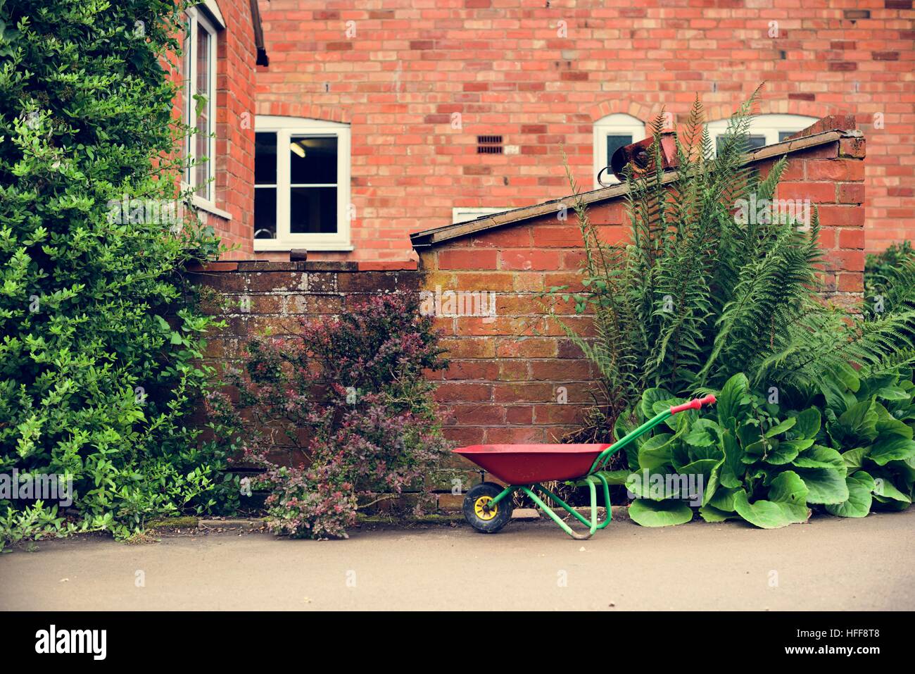 Haus Hausbau Immobilien Wohnung Architekturkonzept Stockfoto