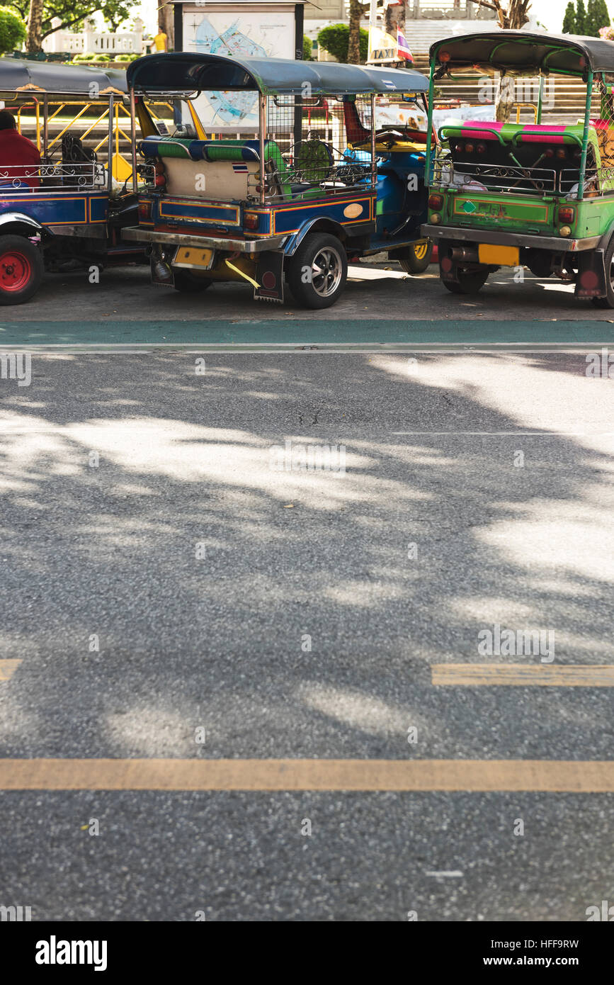 Tuk-Tuk Thailand Fahrzeugkonzept Stockfoto