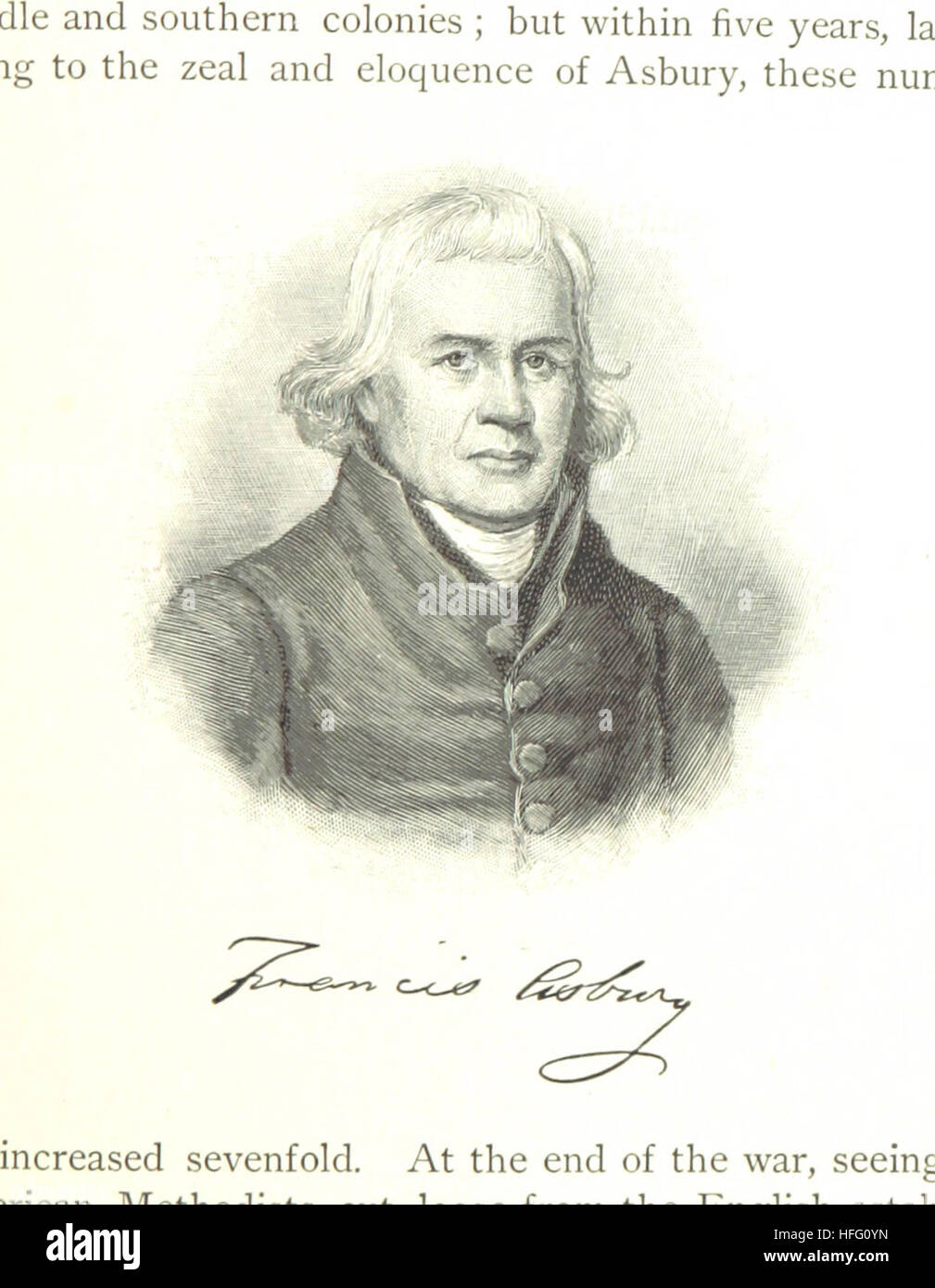 Dieses Bild, das von John Fiske auf Seite 149 von „The Critical Period of American History“ aufgenommen wurde, zeigt eine Illustration, die mit der frühen amerikanischen Geschichte assoziiert ist. 1898 veröffentlicht, gibt er Einblicke in bedeutende Ereignisse in der Zeit nach der Amerikanischen Revolution. Stockfoto