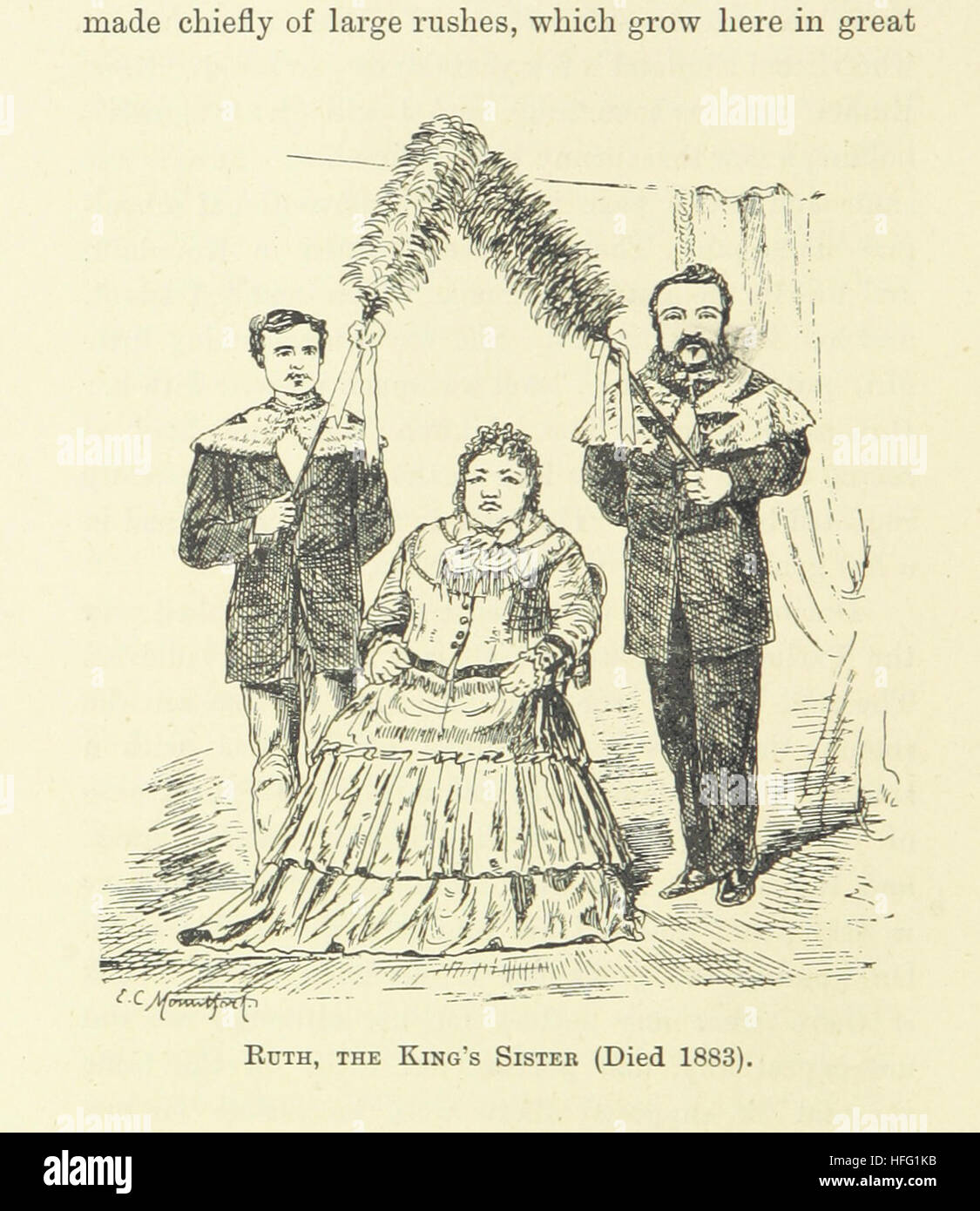 Dieses Bild von Seite 150 von Richard Sir Tangyes „Reminiscences of Travel in Australia, America, and Egypt“ (1883) zeigt eine Illustration, die mit den Reiseerfahrungen und Reflexionen des Autors von verschiedenen Orten verbunden ist. Stockfoto