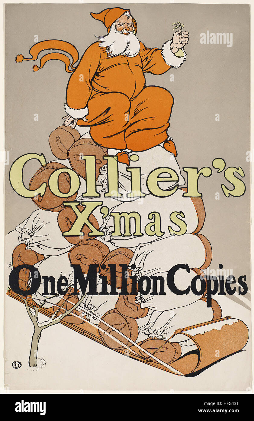 Collier X'mas, 1 Million Exemplare Stockfoto