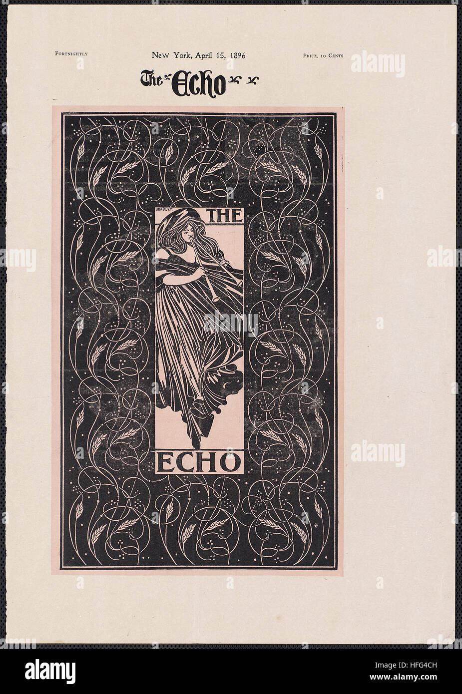Das Echo, Chicago, 15. April 1896 Stockfoto