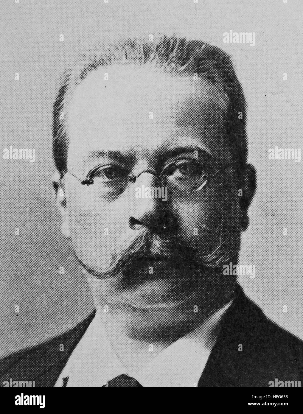 Ernst von Wildenbruch, wurde 18451909, ein deutscher Dichter und