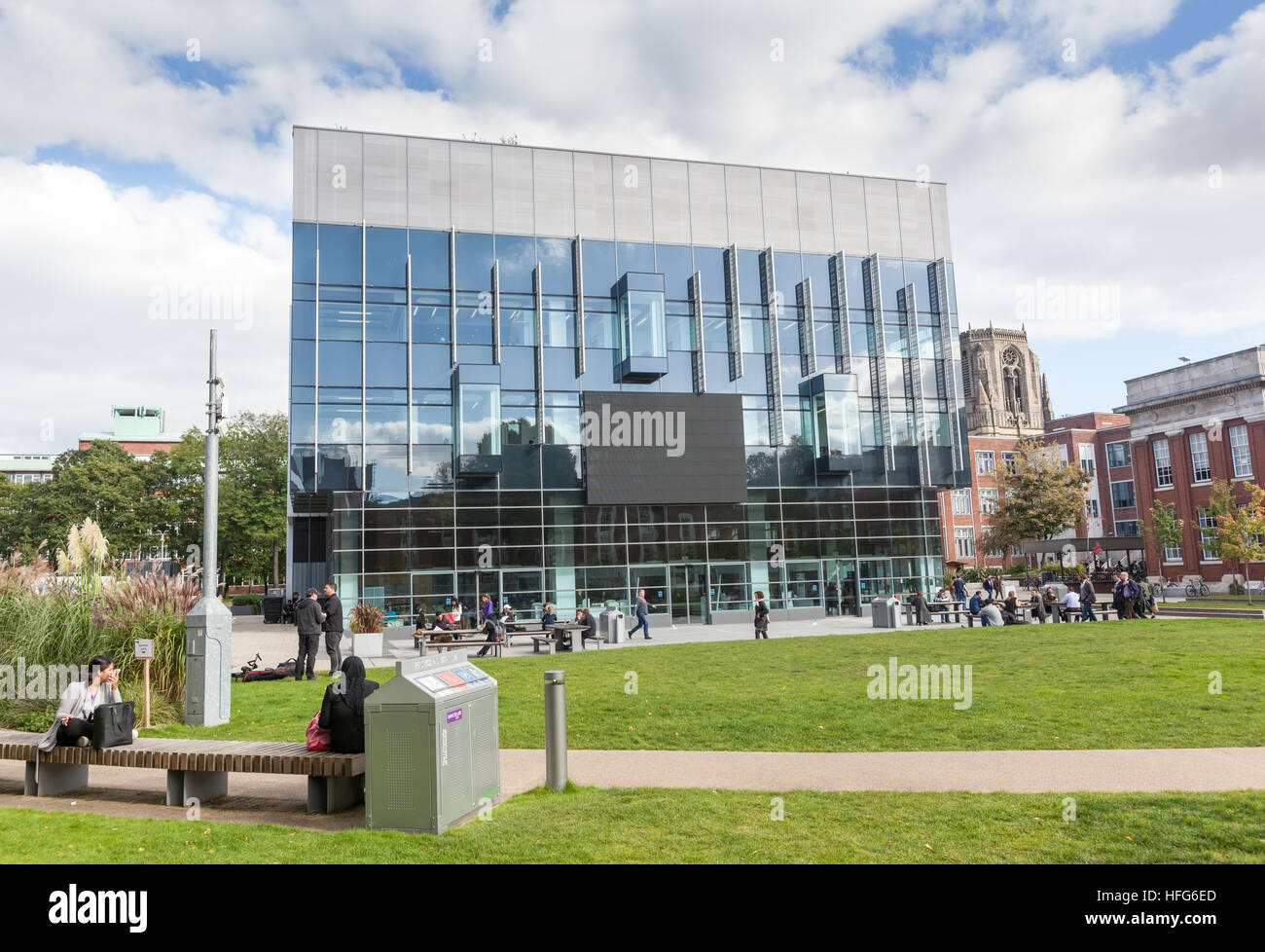 Alan Gilbert lernen Commons, der University of Manchester UK Stockfoto