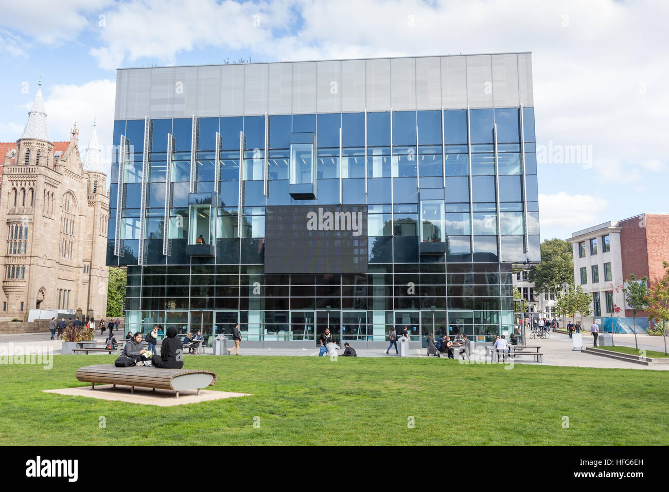 Alan Gilbert lernen Commons, der University of Manchester UK Stockfoto