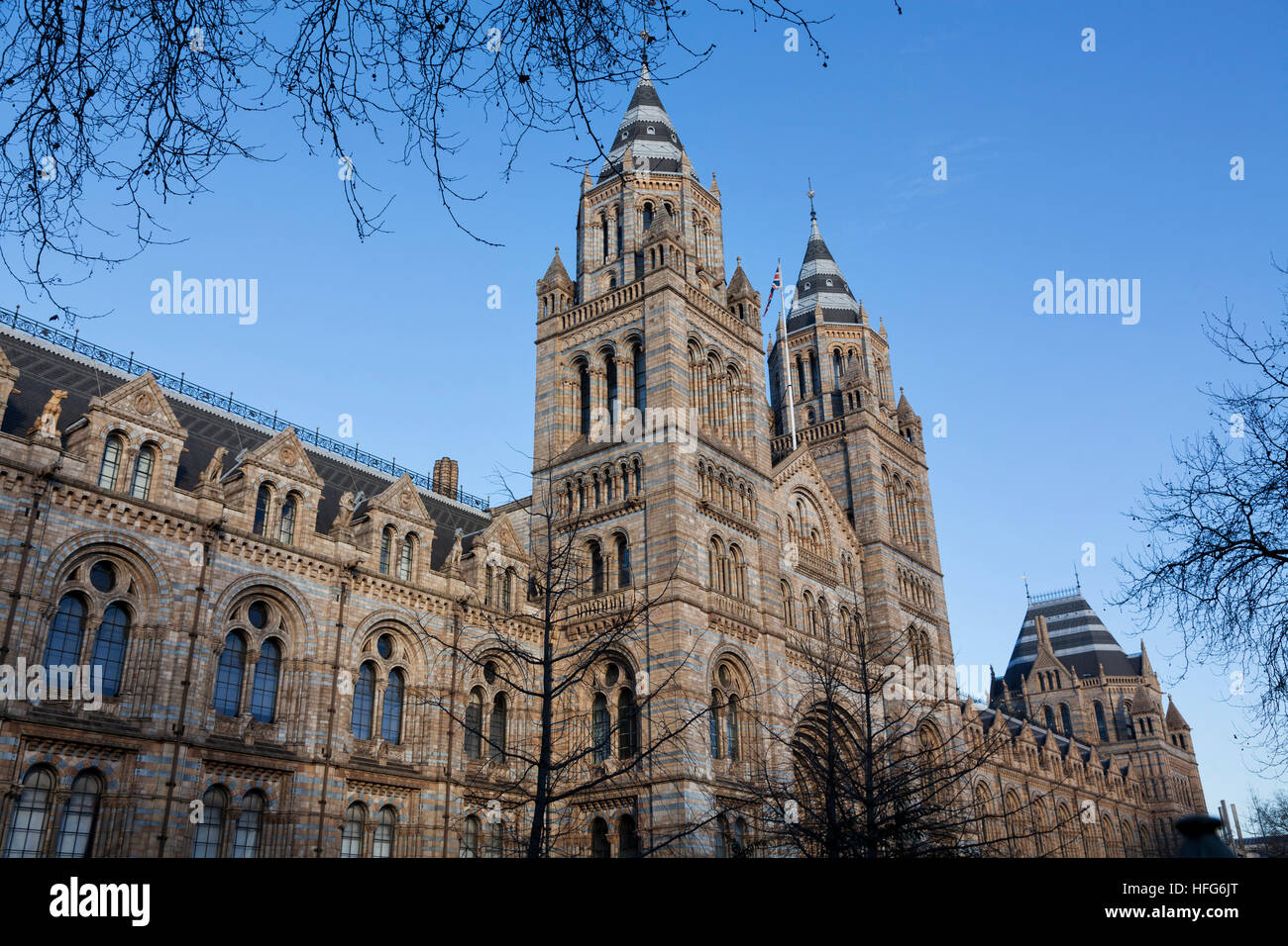 Natural History Museum in Cromwell Road, South Kensington, London Stockfoto