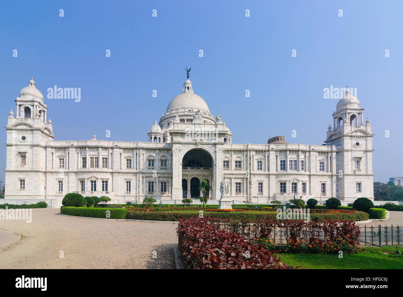 Kolkata (Calcutta, Kalkutta): Victoria Memorial, West-Bengalen, Westbengalen, Indien Stockfoto