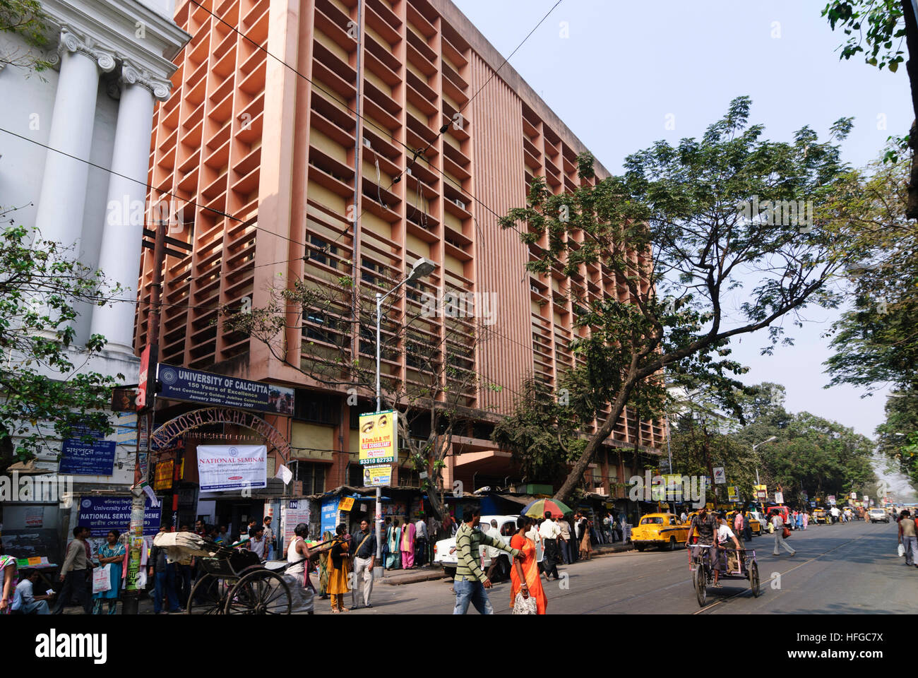 Kolkata (Calcutta, Kalkutta): University, West-Bengalen, Westbengalen, Indien Stockfoto
