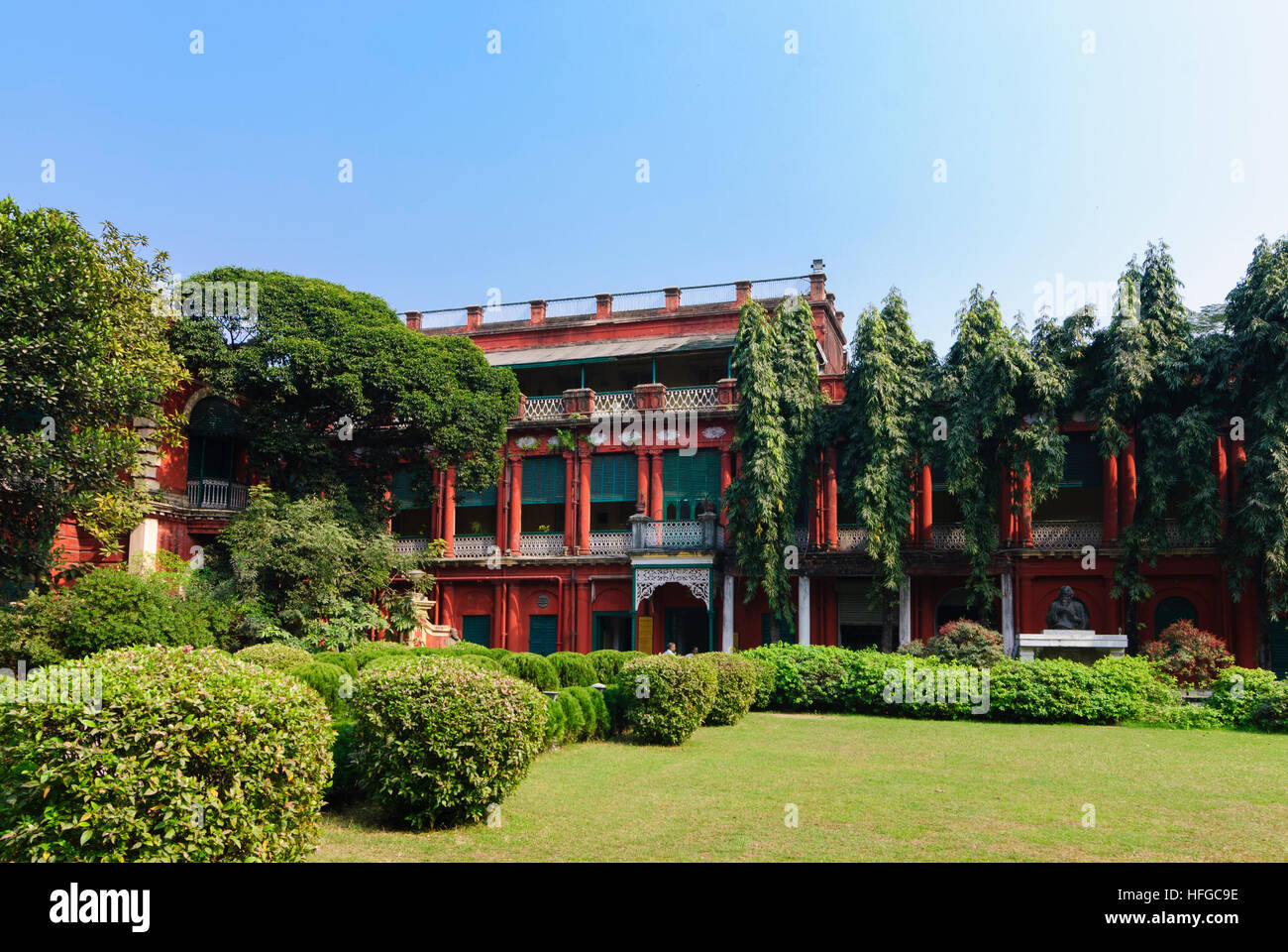 Kolkata (Calcutta, Kalkutta): Haus von Rabindranath Tagore, West-Bengalen, Westbengalen, Indien Stockfoto